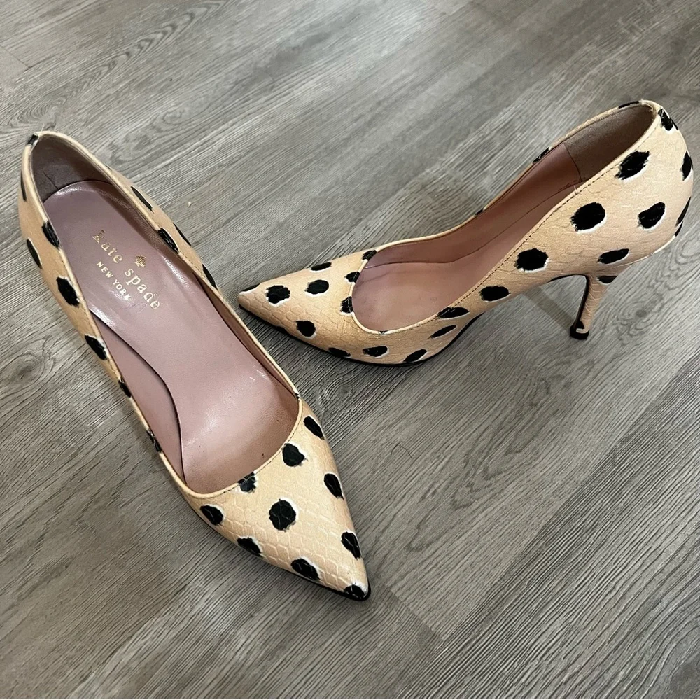Kate Spade Polka Dot Style Heels